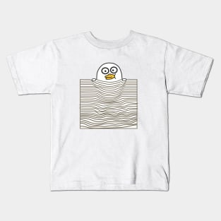 sleeping penguin Kids T-Shirt